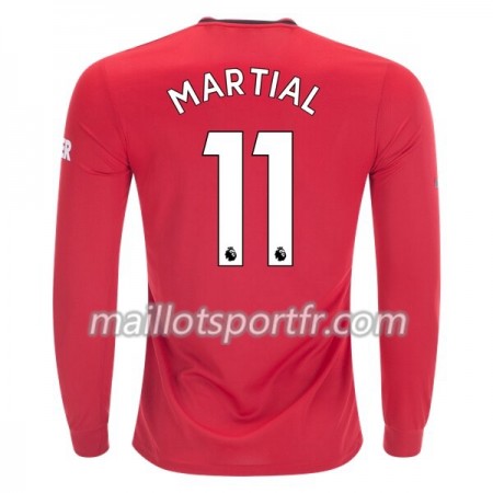 Maillot de Foot Manchester United Anthony Martial 11 Domicile 2019/20 ML Maillot de Foot Manchester United Anthony Martial 11 Domicile 2019/20 ML